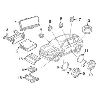 Volkswagen OE - Instrument Panel - Sound System