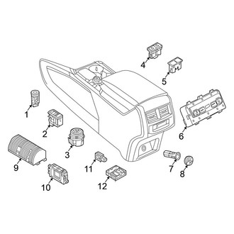 Volkswagen OE - Console - Electrical Components