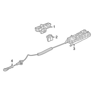 Volkswagen OE - Console - Shifter Housing