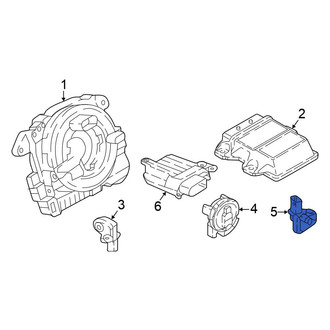 Volkswagen OE - Rear Air Bag Impact Sensor