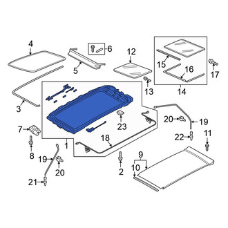 Volkswagen OE - Sunroof Frame