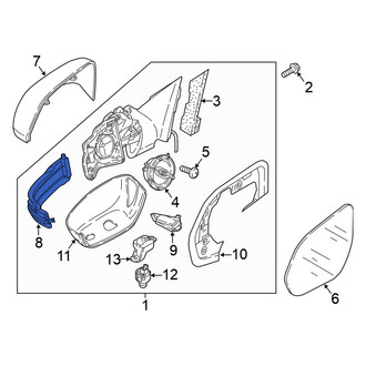 Volkswagen OE - Front Left Turn Signal Light Assembly