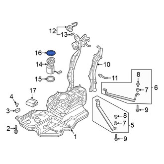 Volkswagen OE - Fuel Tank Lock Ring