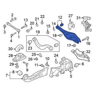 Volkswagen OE - Rear Lateral Arm
