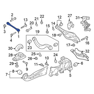Volkswagen OE - Rear Lateral Arm
