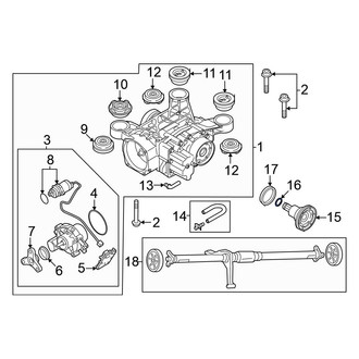 Volkswagen OE - Drive Axle Shaft Lock C-Clip