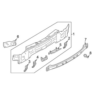 Volkswagen OE - Rear Body & Floor - Rear Body