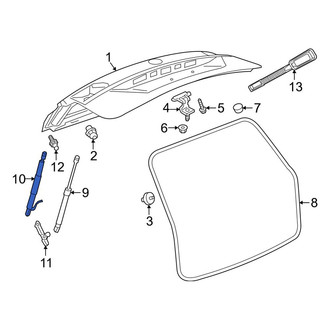 Volkswagen OE - Right Liftgate Lift Support