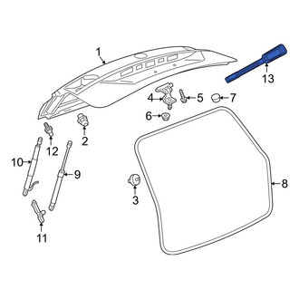 Volkswagen OE - Liftgate Grommet