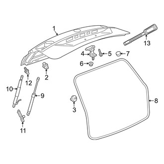 Volkswagen OE - Lift Gate - Gate & Hardware