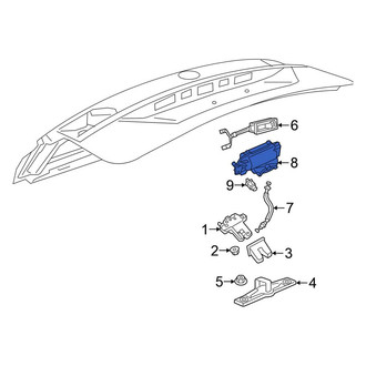 Volkswagen OE - Tailgate Lift Motor
