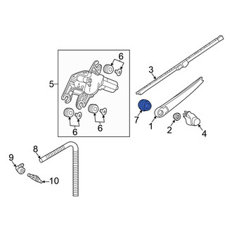 Volkswagen OE - Wiper Motor Seal