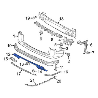 Volkswagen OE - Rear Valance Panel