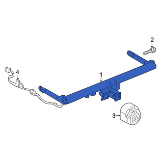 Volkswagen OE - Rear Trailer Hitch