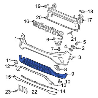 Volkswagen OE - Front Bumper Cover