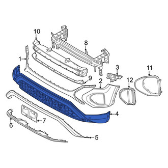 Volkswagen OE - Front Lower Bumper Cover