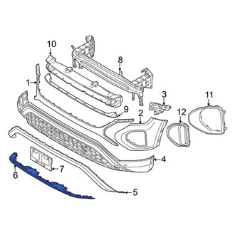 Volkswagen OE - Front Lower Bumper Trim