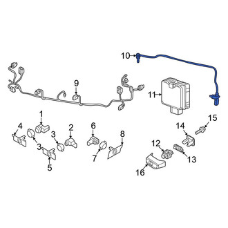 Volkswagen OE - Front Ambient Air Temperature Sensor