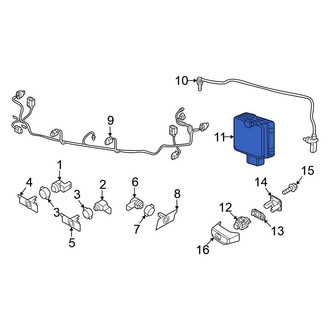 Volkswagen OE - Front Cruise Control Distance Sensor