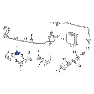 Volkswagen OE - Rear Outer Parking Aid Sensor