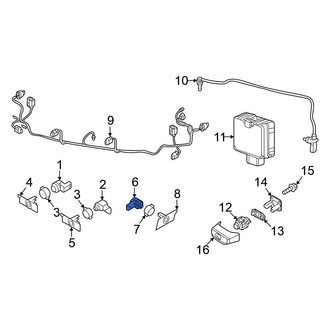 Volkswagen OE - Front Outer Parking Aid Sensor