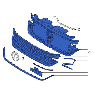 Volkswagen OE - Front Grille