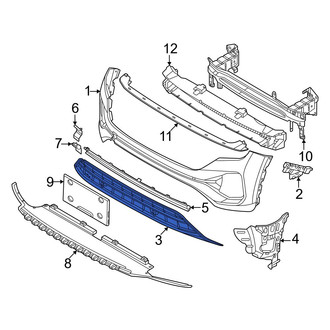 Volkswagen OE - Front Lower Bumper Cover