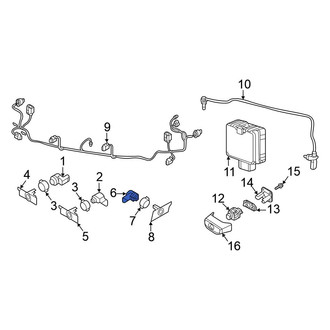 Volkswagen OE - Front Outer Parking Aid Sensor