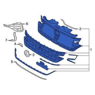 Volkswagen OE - Front Grille