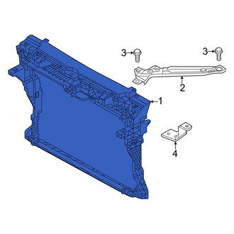 Volkswagen OE - Front Radiator Support Panel