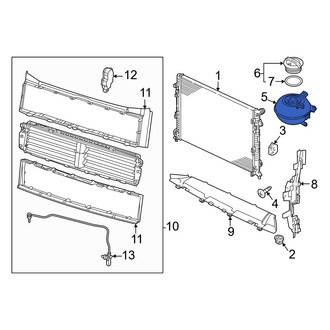 Volkswagen OE - Engine Coolant Reservoir