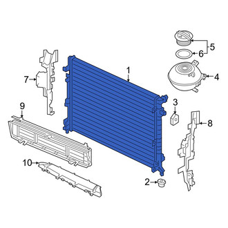 Volkswagen OE - Radiator