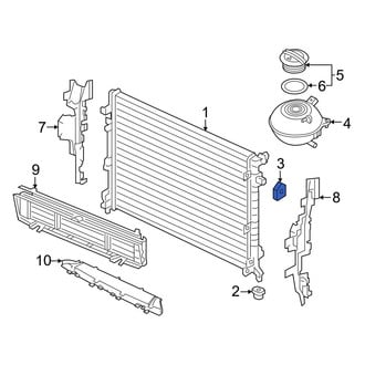 Volkswagen OE - Radiator Mount Bracket