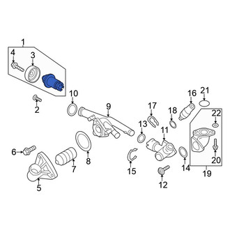 Volkswagen OE - Engine Water Pump