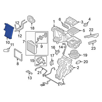 Volkswagen OE - HVAC Heater Core