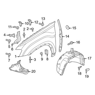 Volkswagen OE - Fender & Components