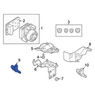 Volkswagen OE - Front Right ABS Wheel Speed Sensor