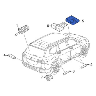 Volkswagen OE - Keyless Entry Module