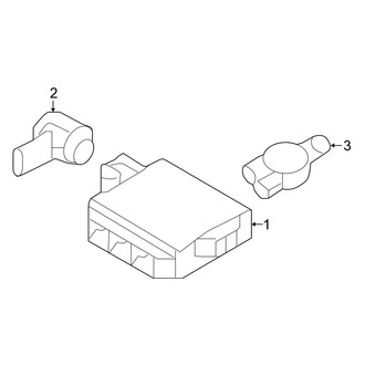 Volkswagen OE - Electrical Components (Park Sensor Components)