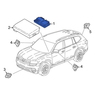 Volkswagen OE - Parking Aid Control Module