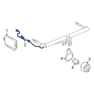 Volkswagen OE - Trailer Tow Harness