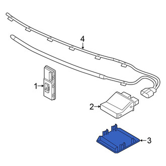 Volkswagen OE - Liftgate Motion Sensor Bracket