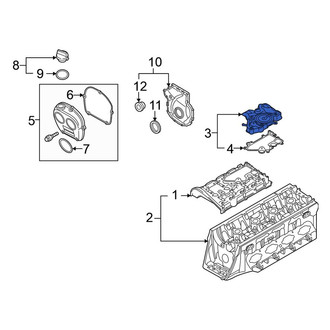 Volkswagen OE - Engine Oil Separator Filter