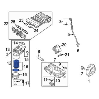 Volkswagen OE - Engine Oil Filter Element