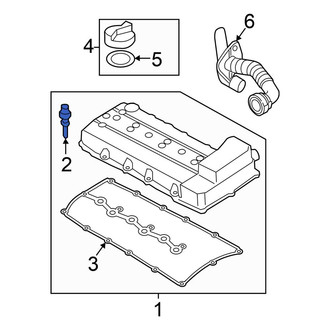 Volkswagen OE - Engine Valve Cover Bolt