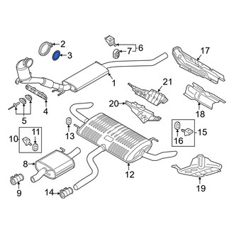 Volkswagen OE - Turbocharger Gasket