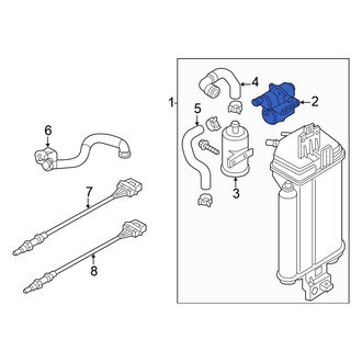 Volkswagen OE - Evaporative Emissions System Leak Detection Pump