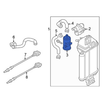 Volkswagen OE - Vapor Canister Filter
