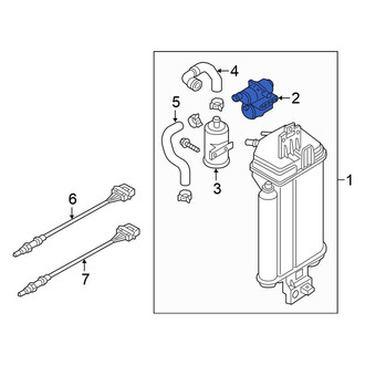 Volkswagen OE - Evaporative Emissions System Leak Detection Pump