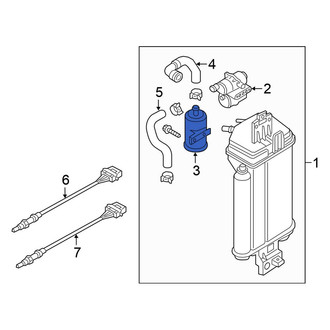 Volkswagen OE - Vapor Canister Filter